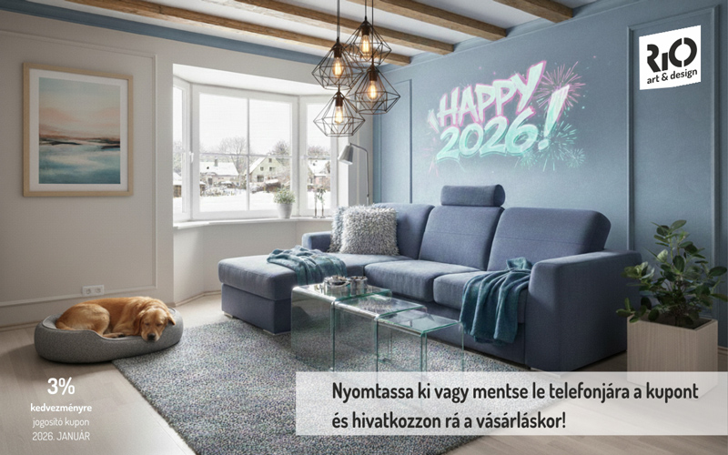 2026. kupon január - Rio Design