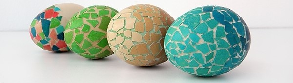 Mozaik-tojások - húsvéti dekoráció a Rio Designtól