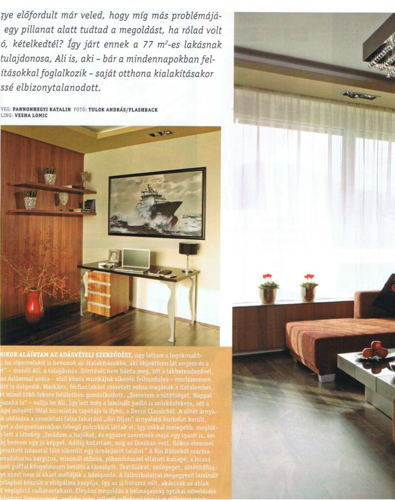 Bútoraink otthonokban - Az igazán férfias lakás bútora is a Tom Tailor kanapé