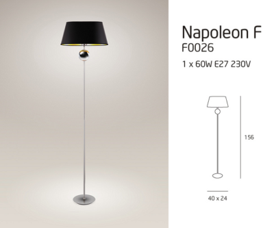 NAPOLEON F0026 álló lámpa