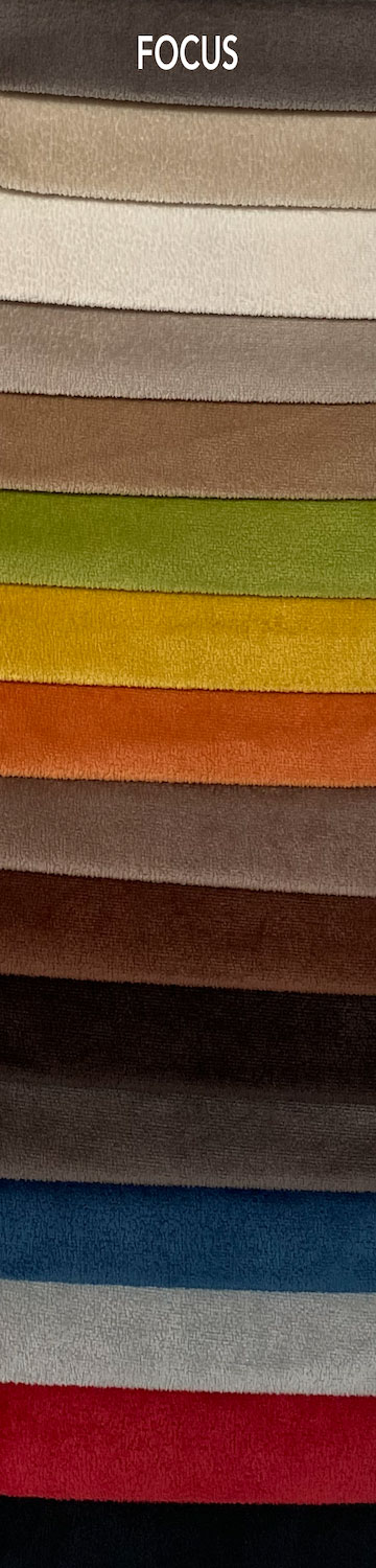 Focus bútorszövet szín- és anyagminta