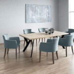 Fargó asztal és Szeréna étkezőfotel - Mostani Üzletünk modern étkezőasztalai és székei 1. rész