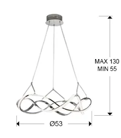A Schuller Molly függeszték legkisebb méret 763585 vázlatrajza