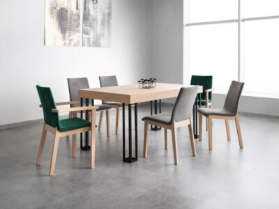 Columbia asztal és Dortmund szék - Rio Design áruház