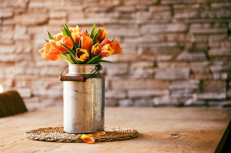 Húsvéti dekoráció otthonunkban - tulipán vázában
