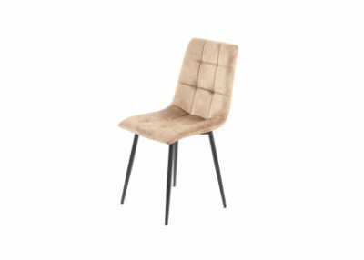 A Fernando KD barna bársony étkezőszék elegáns, modern megjelenésével tökéletes kiegészítője lehet az Ön otthonának. Selymes tapintású kárpitozása és kényelmes, párnázott ülőfelülete tökéletes választás lehet bármely étkezőnek vagy nappalinak.