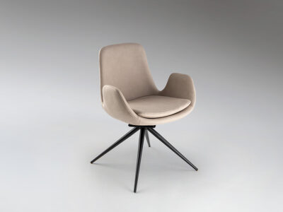 Zuna bézs forgó karszék 408943