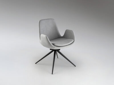 Zuna szürke forgó karszék 408912