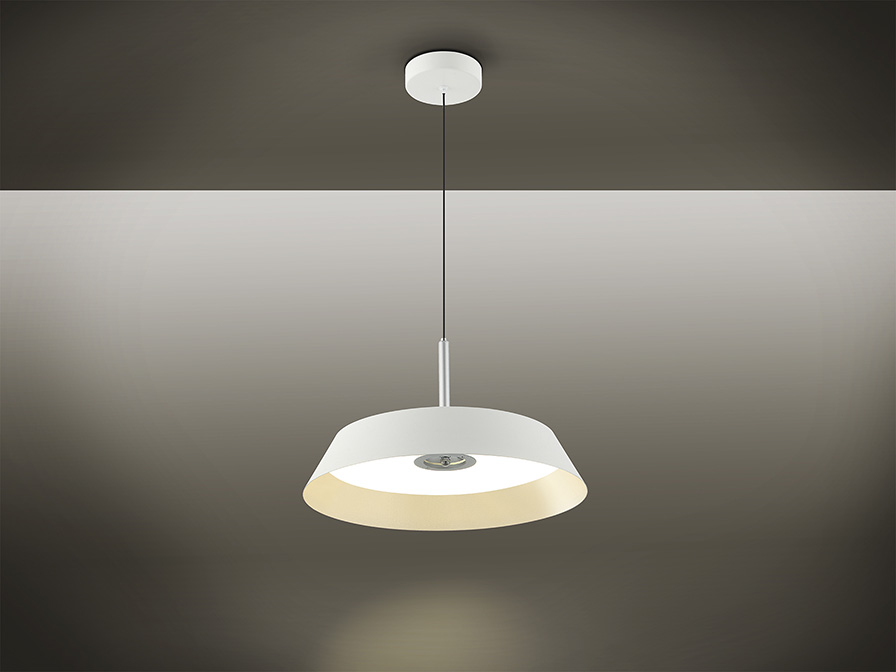 Vertigo csillár 147101 Vertigo csillár 147101 matt fehér és ezüst felülettel. A lámpabúra állítható dőlésszögű, matt fehér és ezüst felülettel. Állítható hosszúsággal.