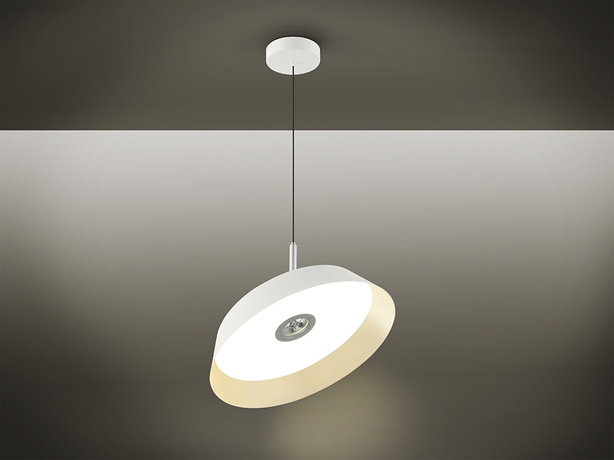 Vertigo csillár 147101 Vertigo csillár 147101 matt fehér és ezüst felülettel. A lámpabúra állítható dőlésszögű, matt fehér és ezüst felülettel. Állítható hosszúsággal.