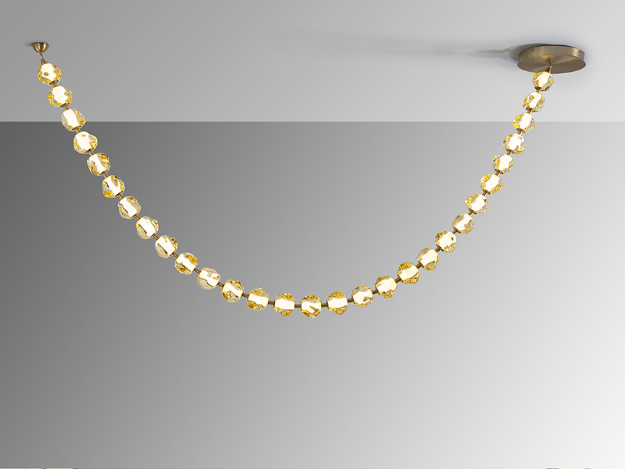 Zaria csillár 448956 Zaria csillár 448956 fémből készült csillár, matt fekete felülettel, bronz részletekkel. A lámpaburák borostyán színű akrilból készültek.