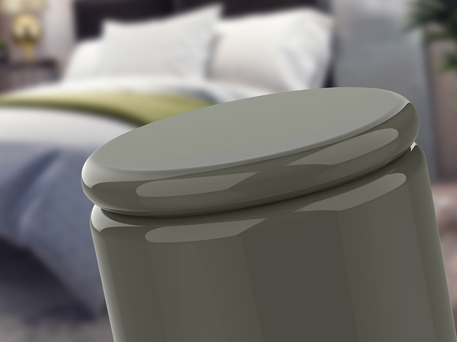 Nola kisasztal 217255 Nola kisasztal 217255 zöld színben készült felületkezeléssel, tükörsima, csillogó MDF-ből készült szerkezettel.