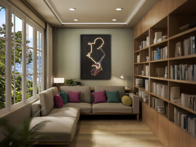 Saxofón festmény 301473 – 80 x 120 cm